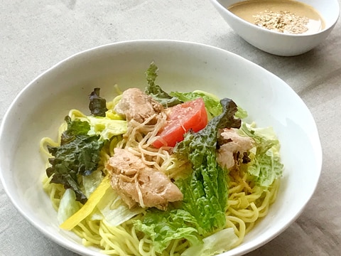 生麺でもちもち♪ 冷やし中華